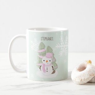 Snowman Christmas Coffee Mug