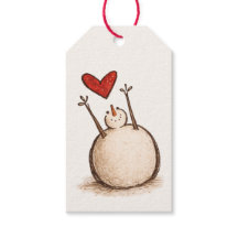 Snowman Christmas Gift Tags
