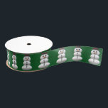 Snowman Christmas Grosgrain Ribbon<br><div class="desc">Snowman Christmas Ribbon</div>