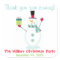Snowman Christmas Holiday Party Favor