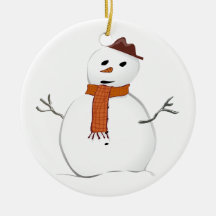 Snowman Christmas Ornament