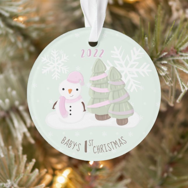Snowman Christmas Ornament (Tree)