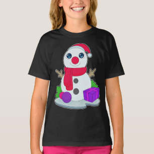 Snowman Christmas Package T-Shirt