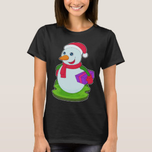Snowman Christmas Package T-Shirt