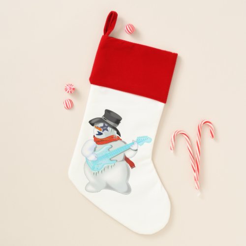 Snowman Christmas Stocking