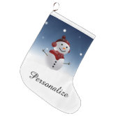 Funny Twas the Night Before Christmas Personalized Small Christmas Stocking  | Zazzle