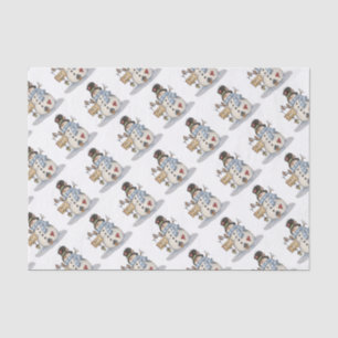Snowman Christmas Tissue Paper