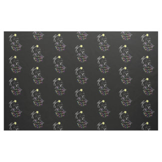Snowman Christmas Tree Fabric