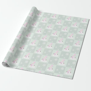 Snowman Christmas Wrapping Paper