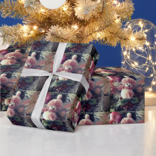 Snowman Christmas Wrapping Paper