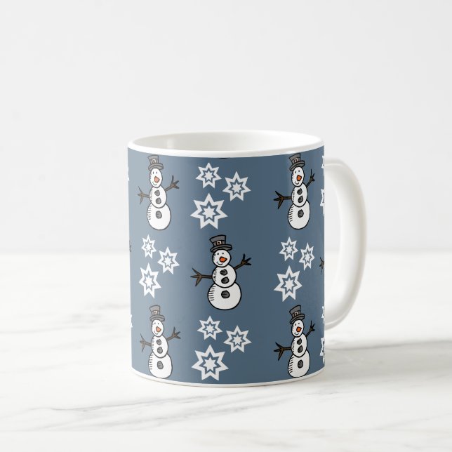 Snowman Coffee Mug (Front Right)