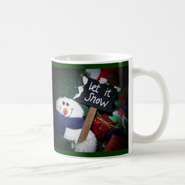 snowman coffee mug (Right)