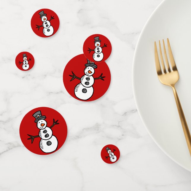 Snowman Confetti (Group)