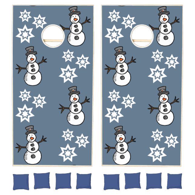 Snowman Cornhole Set (Set)