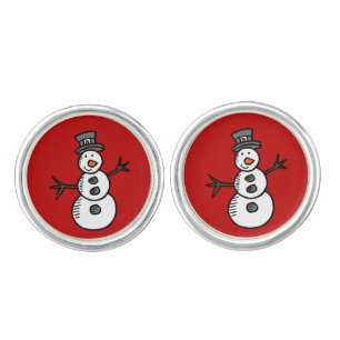 Snowman Cufflinks