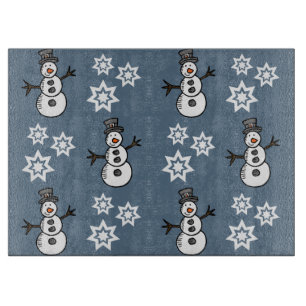 Snowman Cutting Board