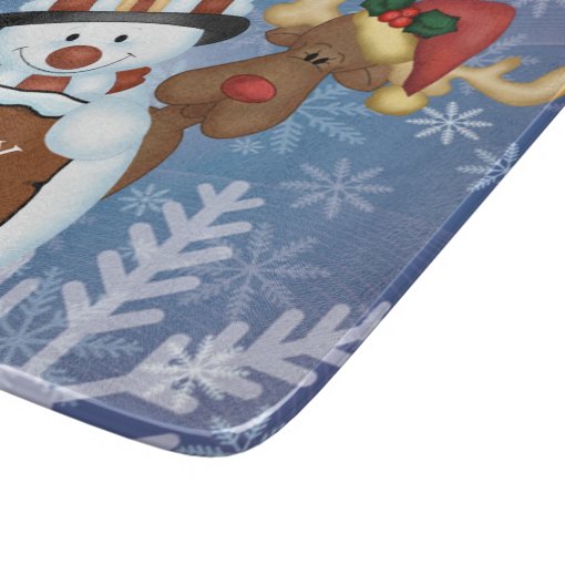 Snowman Cutting Board Zazzle