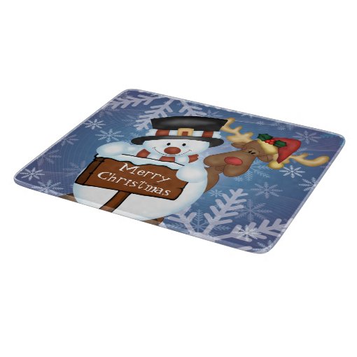 Snowman Cutting Board Zazzle
