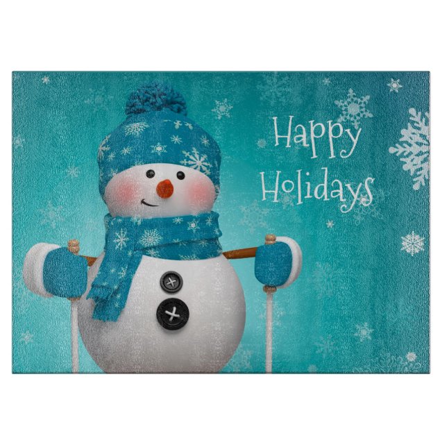 Snowman Cutting Board (Front)