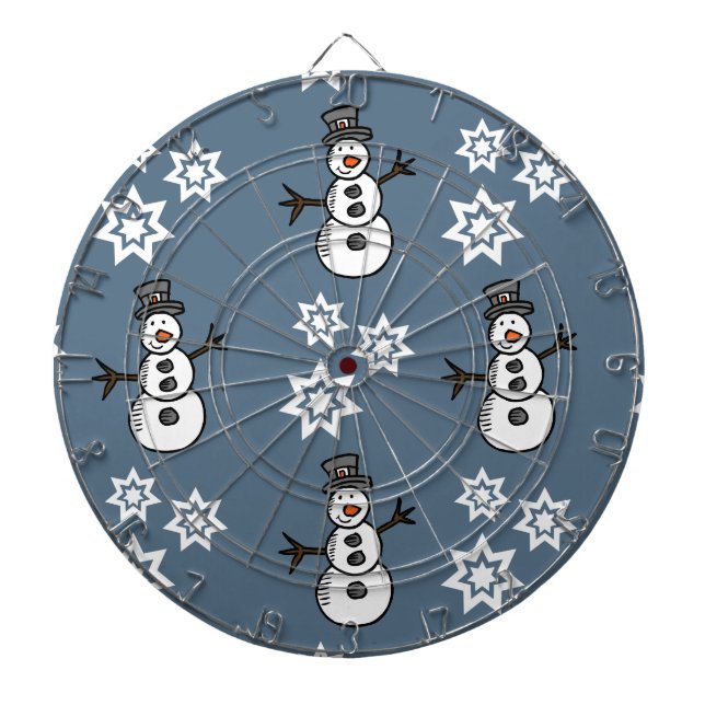 Snowman Dart Board (Front)