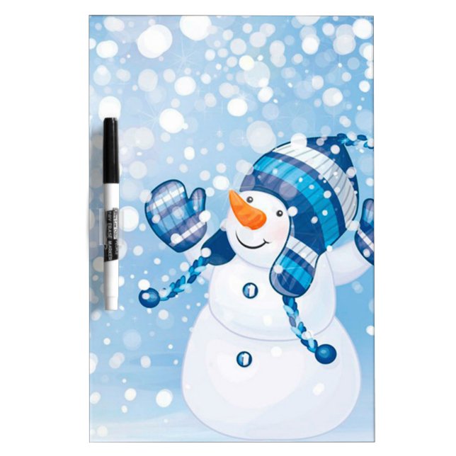 Snowman Dry-Erase Board (Front)