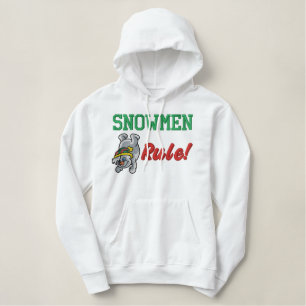 Snowman Embroidered Shirt