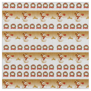 Snowman Fabric