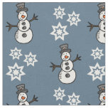 Snowman Fabric