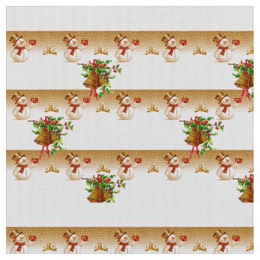 Snowman Fabric