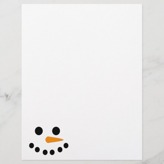 Snowman Face (Front)