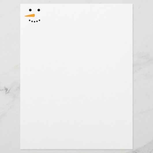 Snowman Face (Front)