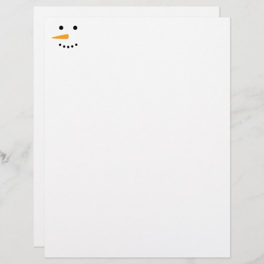 Snowman Face (Front/Back)