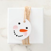 Snowman Face Cute Festive Christmas