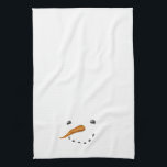 SNOWMAN FACE KITCHEN TOWEL<br><div class="desc">SNOWMAN FACE</div>