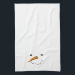 SNOWMAN FACE KITCHEN TOWEL<br><div class="desc">SNOWMAN FACE</div>