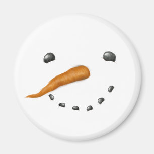 SNOWMAN FACE MAGNET