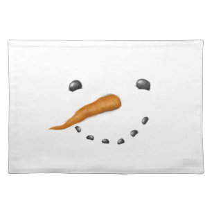 SNOWMAN FACE PLACEMAT