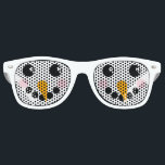 Snowman Face Retro Sunglasses<br><div class="desc">snowman faced party shades</div>