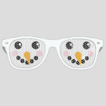 Snowman Face Retro Sunglasses