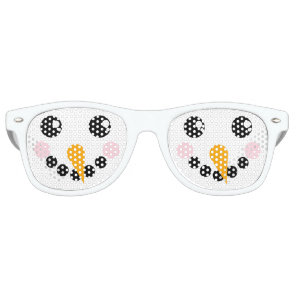 Snowman Face Retro Sunglasses