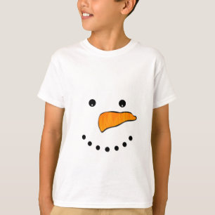 Snowman Face T-Shirt