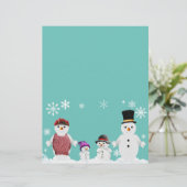 snowman family (Standing Front)