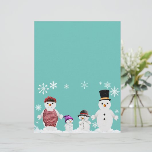 snowman family (Standing Front)