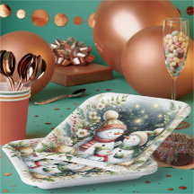 Snowman Family Christmas