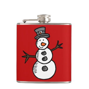 Snowman Flask
