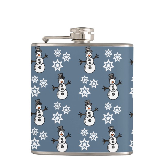Snowman Flask (Front)