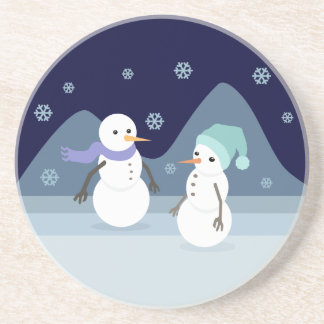 Snowman Friends Coaster