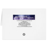 Snowman Friendship Warms the Heart Card (Back Horizontal)