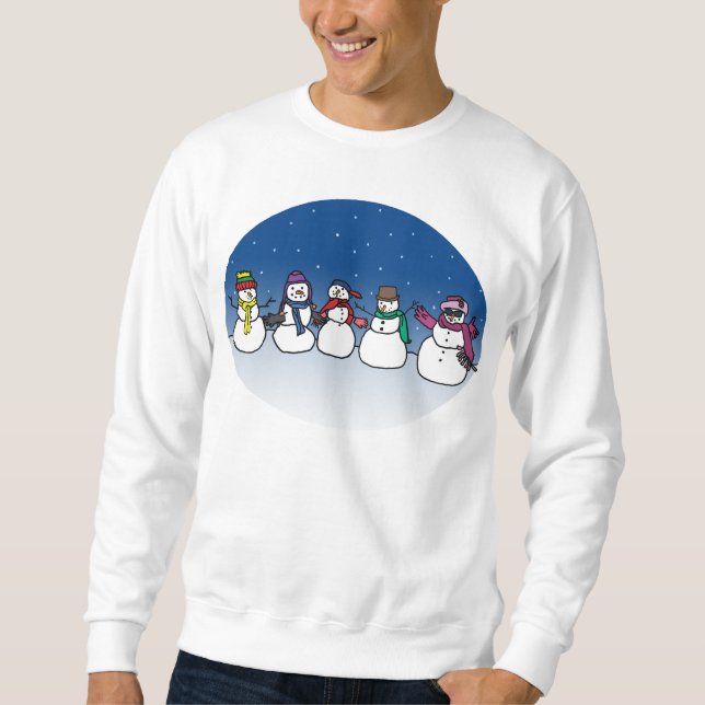 Snowman Fun Sweatshirt (Front)