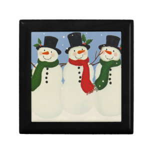 Snowman Gift Box